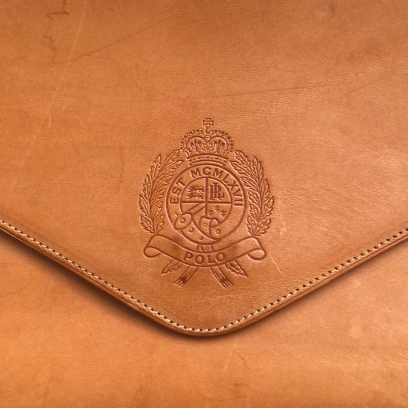 Ralph Lauren Leather Bag - VINTAGE - Picture 2 of 4